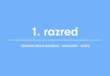 KRITERIJI VREDNOVANJA 1. RAZRED